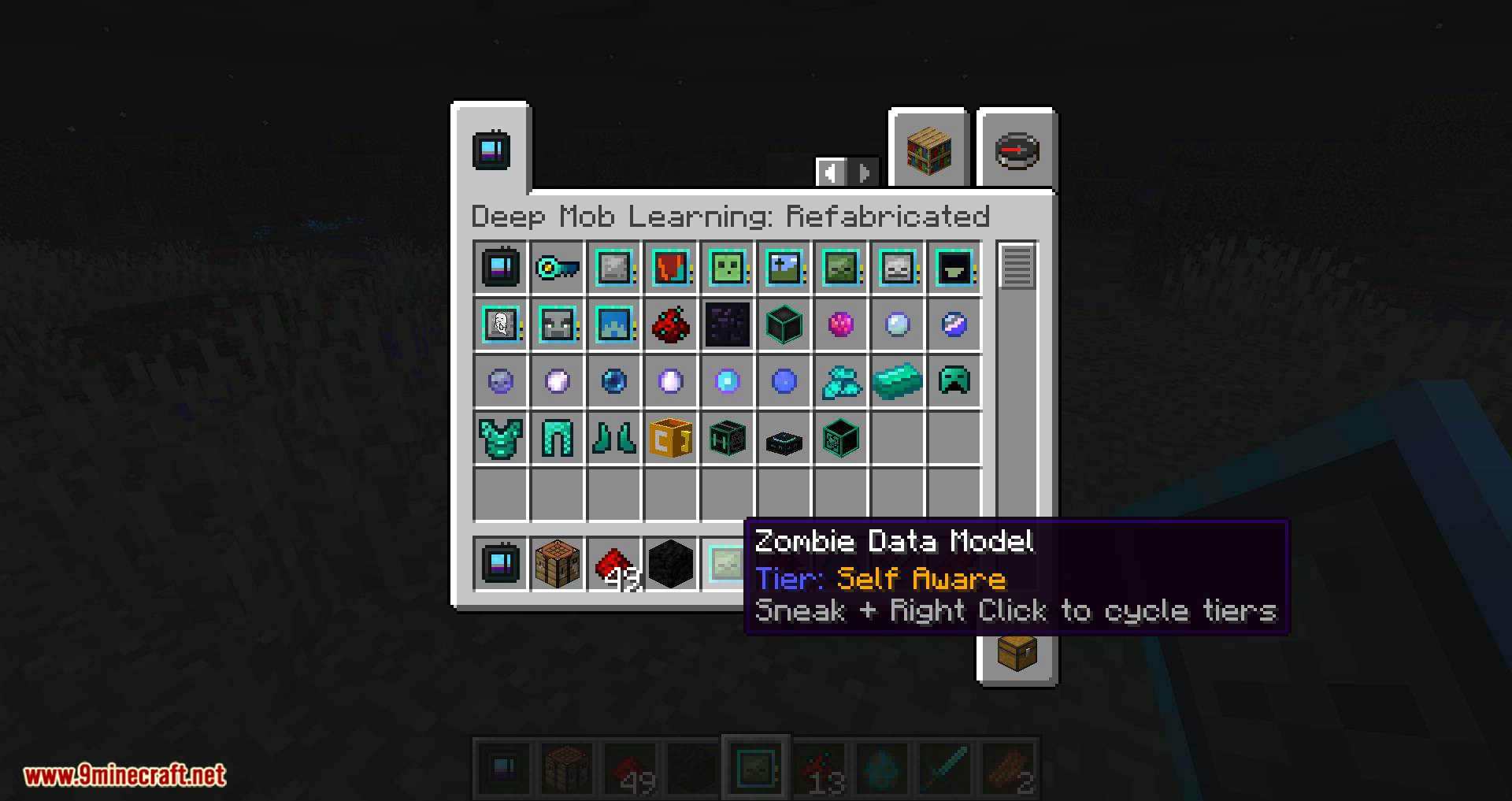 Deep Mob Learning Refabricated mod for minecraft 09