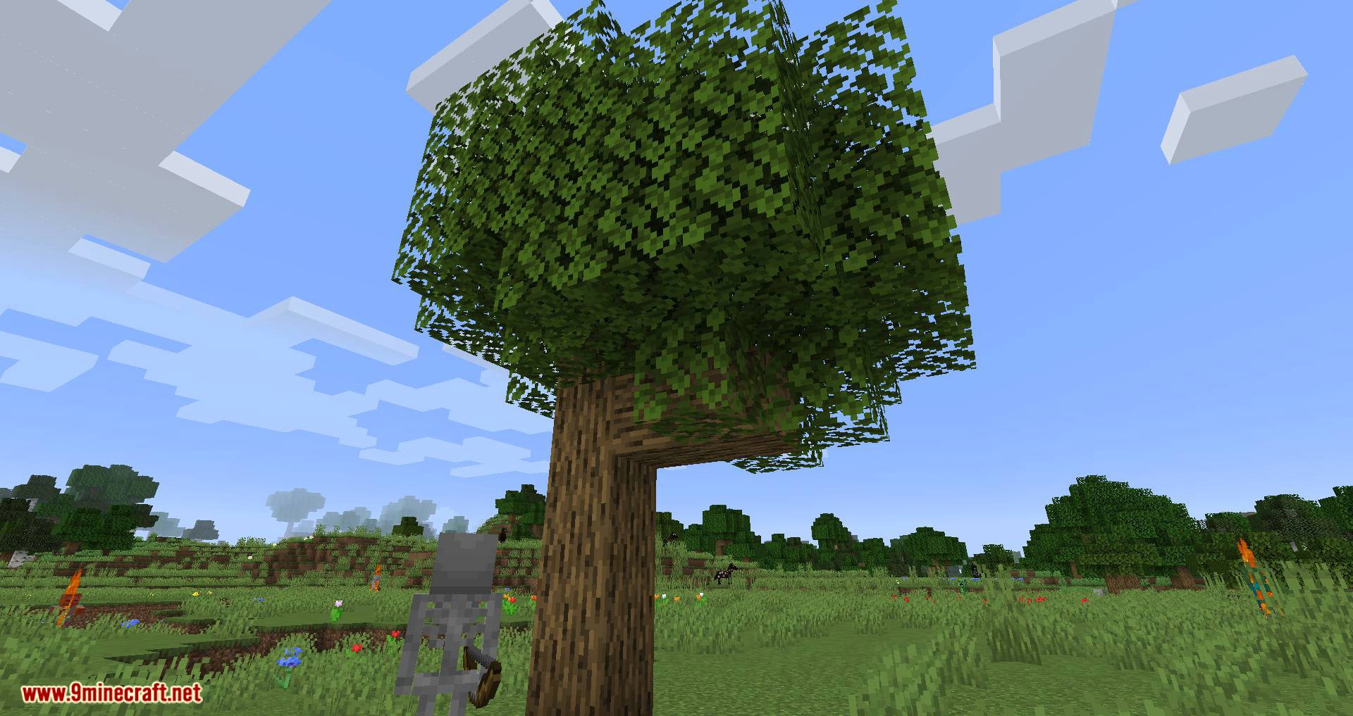 Falling Tree mod for minecraft 01
