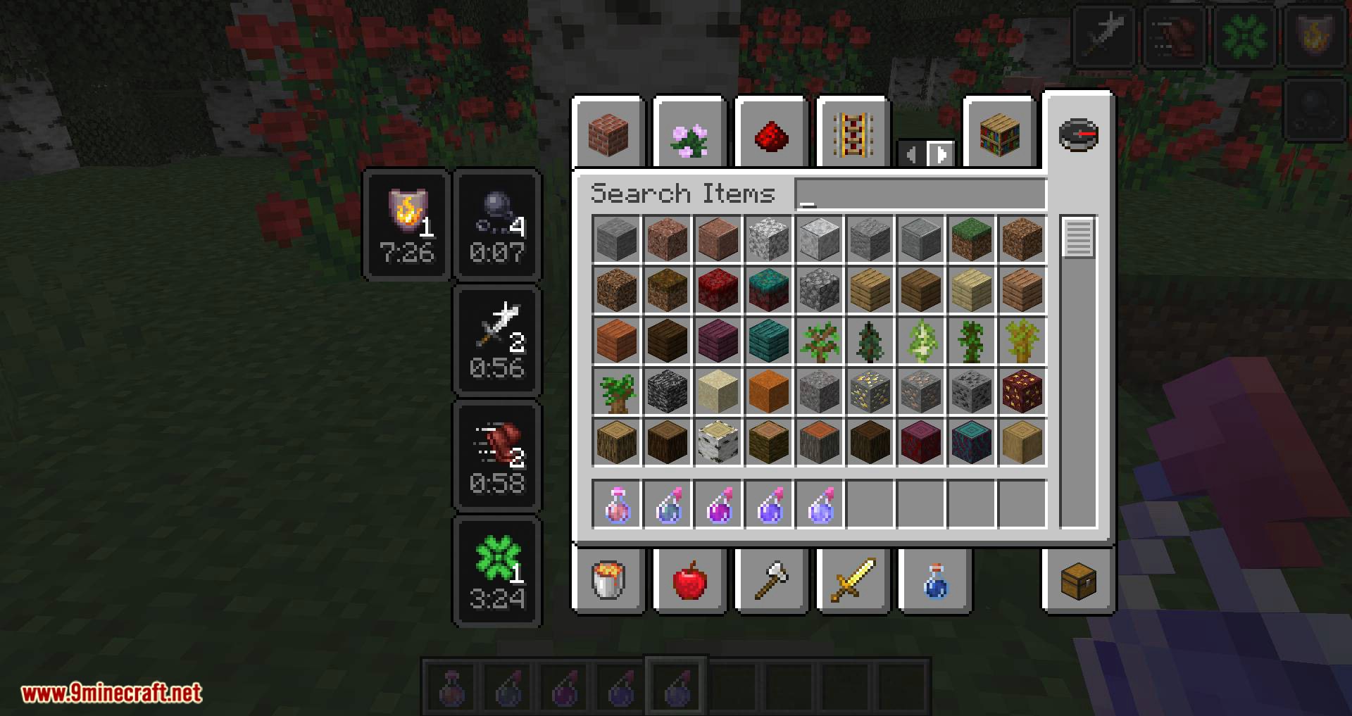 Compact Status Effects mod for minecraft 05