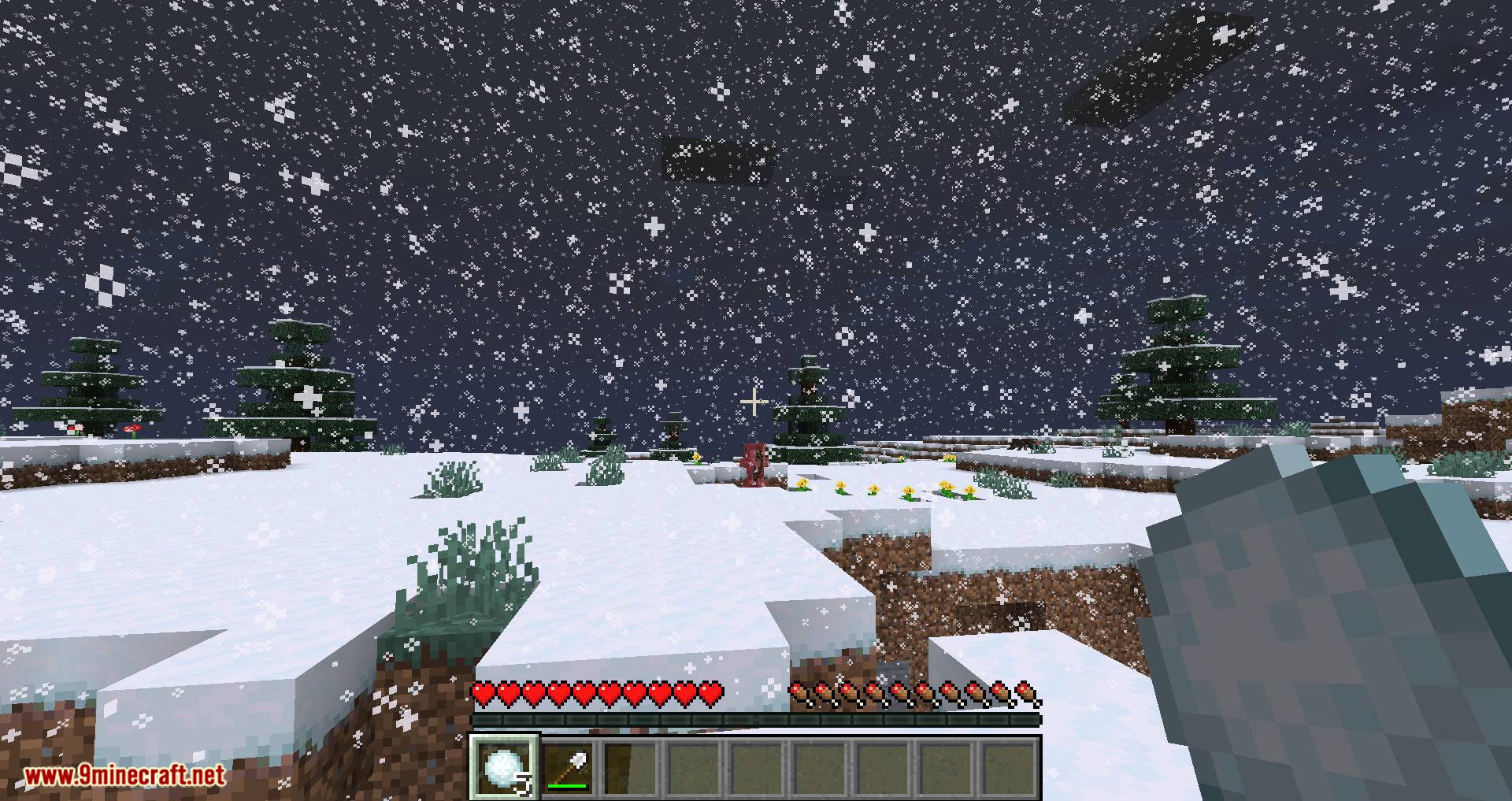 Snowballs Freeze Mobs mod for minecraft 06