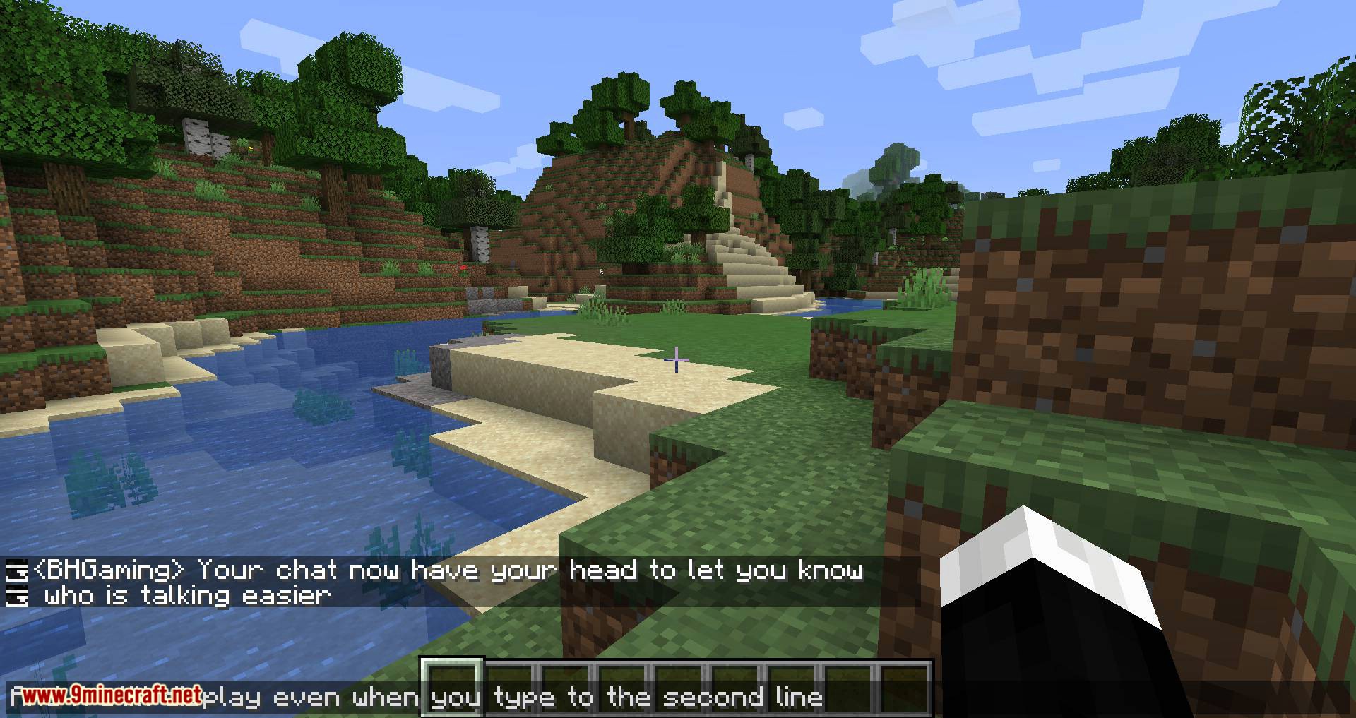Chat Heads mod for minecraft 02