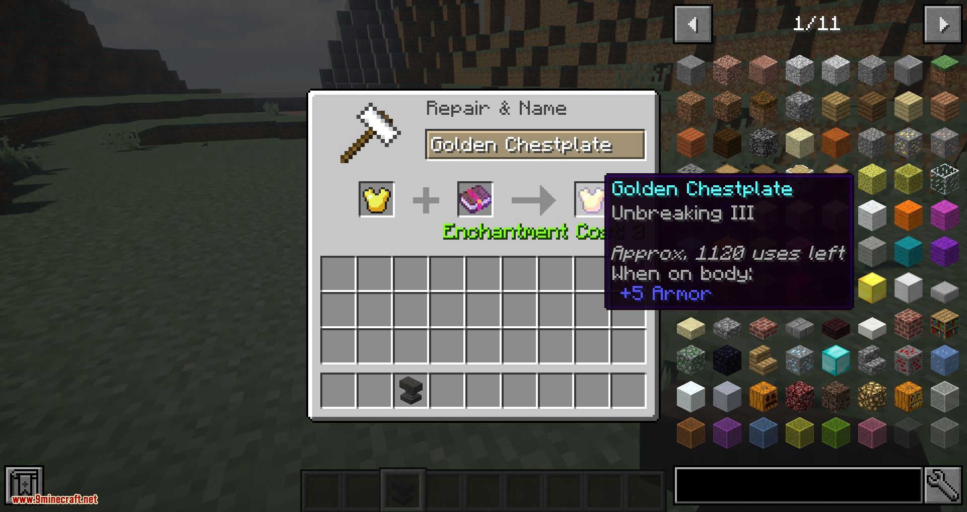 Items Dont Break mod for minecraft 03