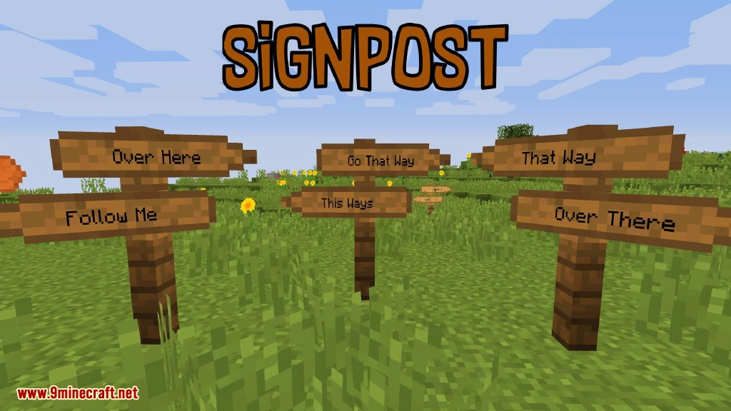 Signpost Mod Screenshots 1