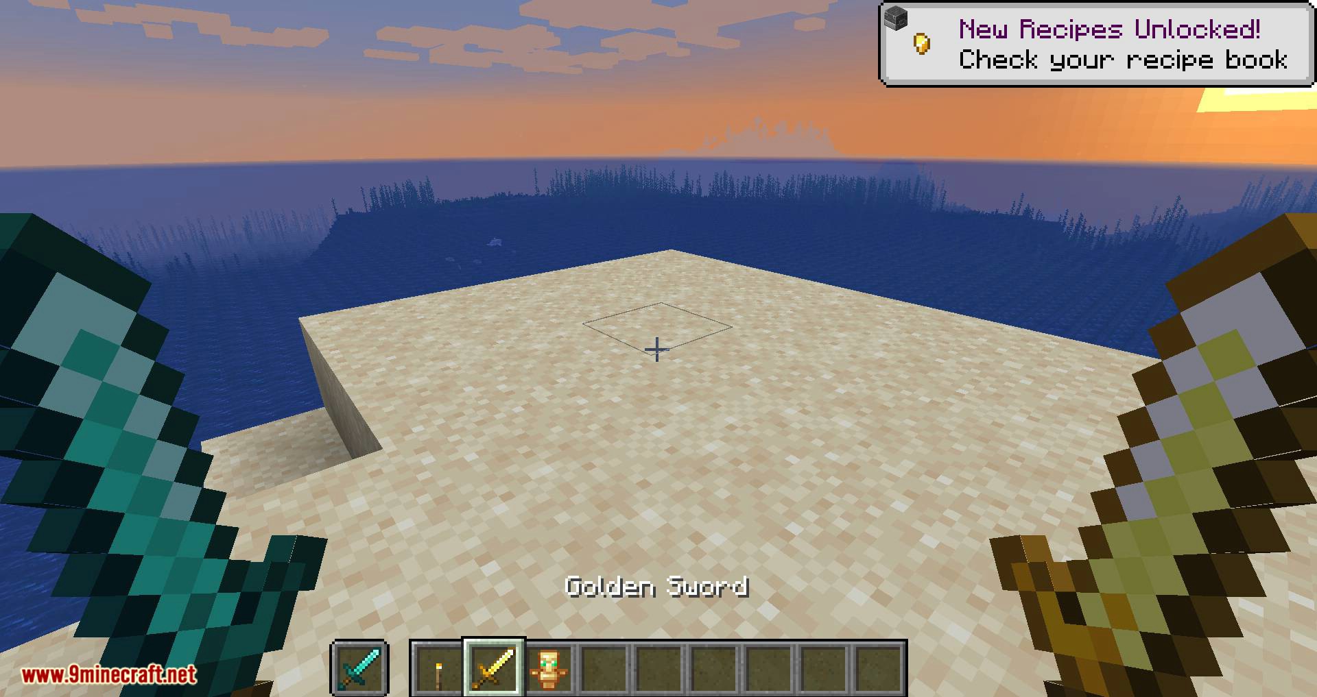 Hide Hands mod for minecraft 08