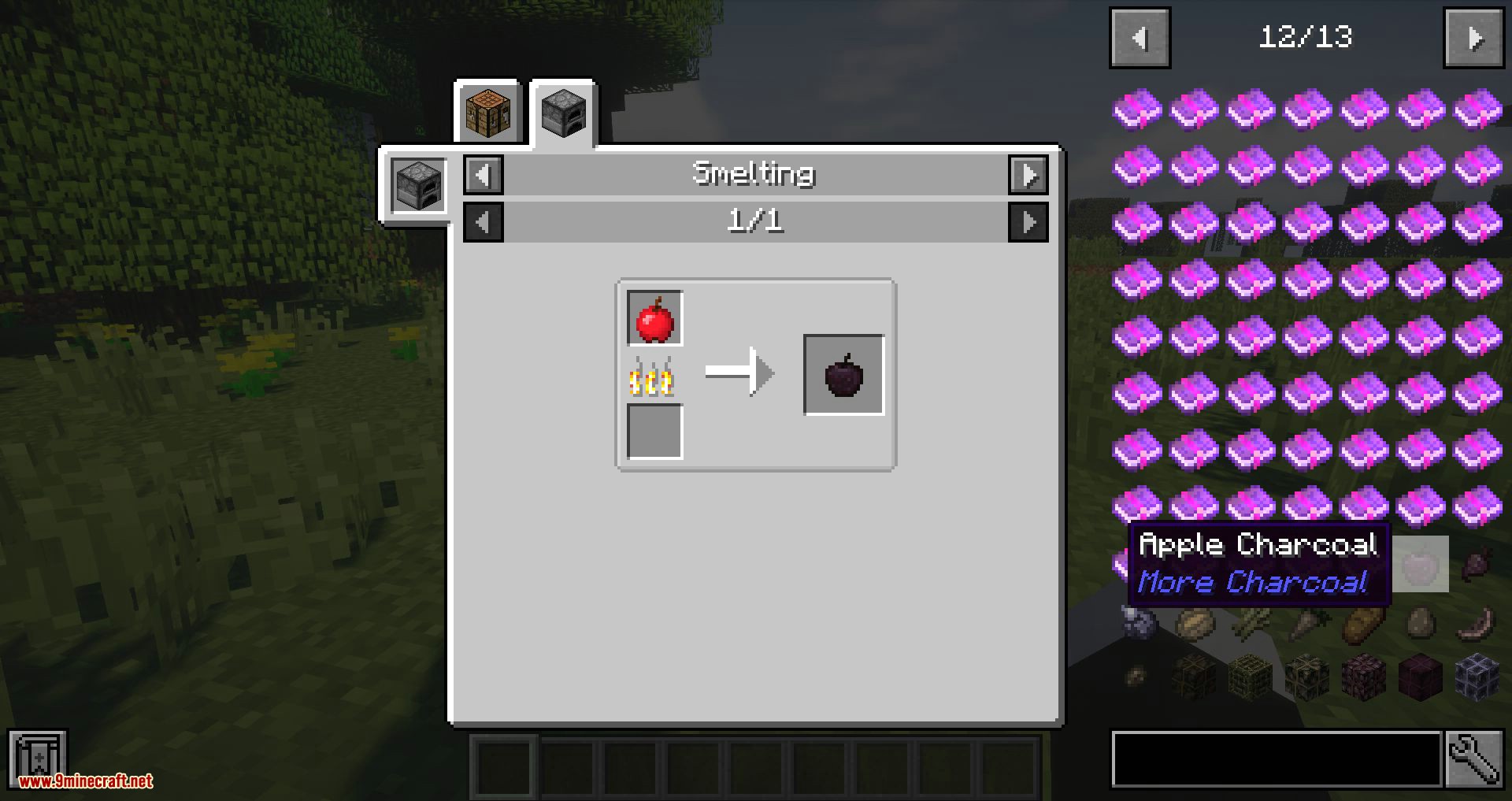 More Charcoal mod for minecraft 01