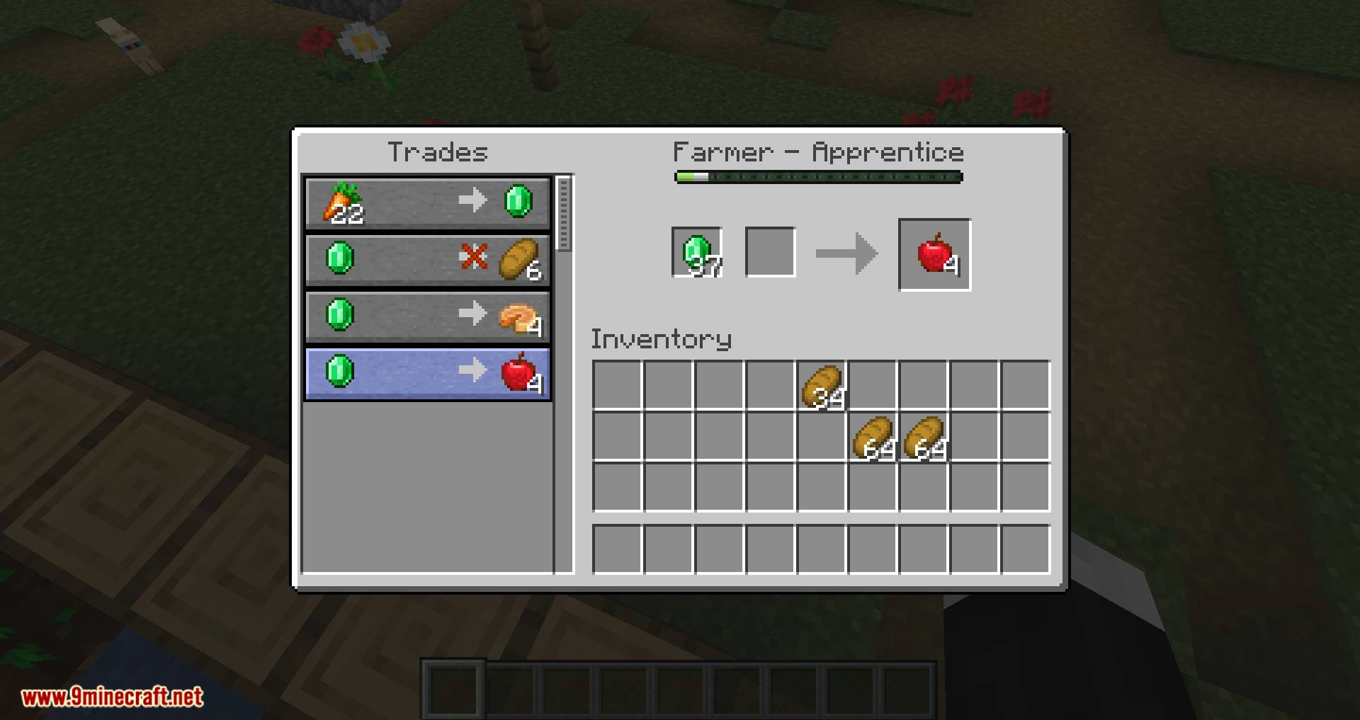 EasierVillagerTrading mod for minecraft 05