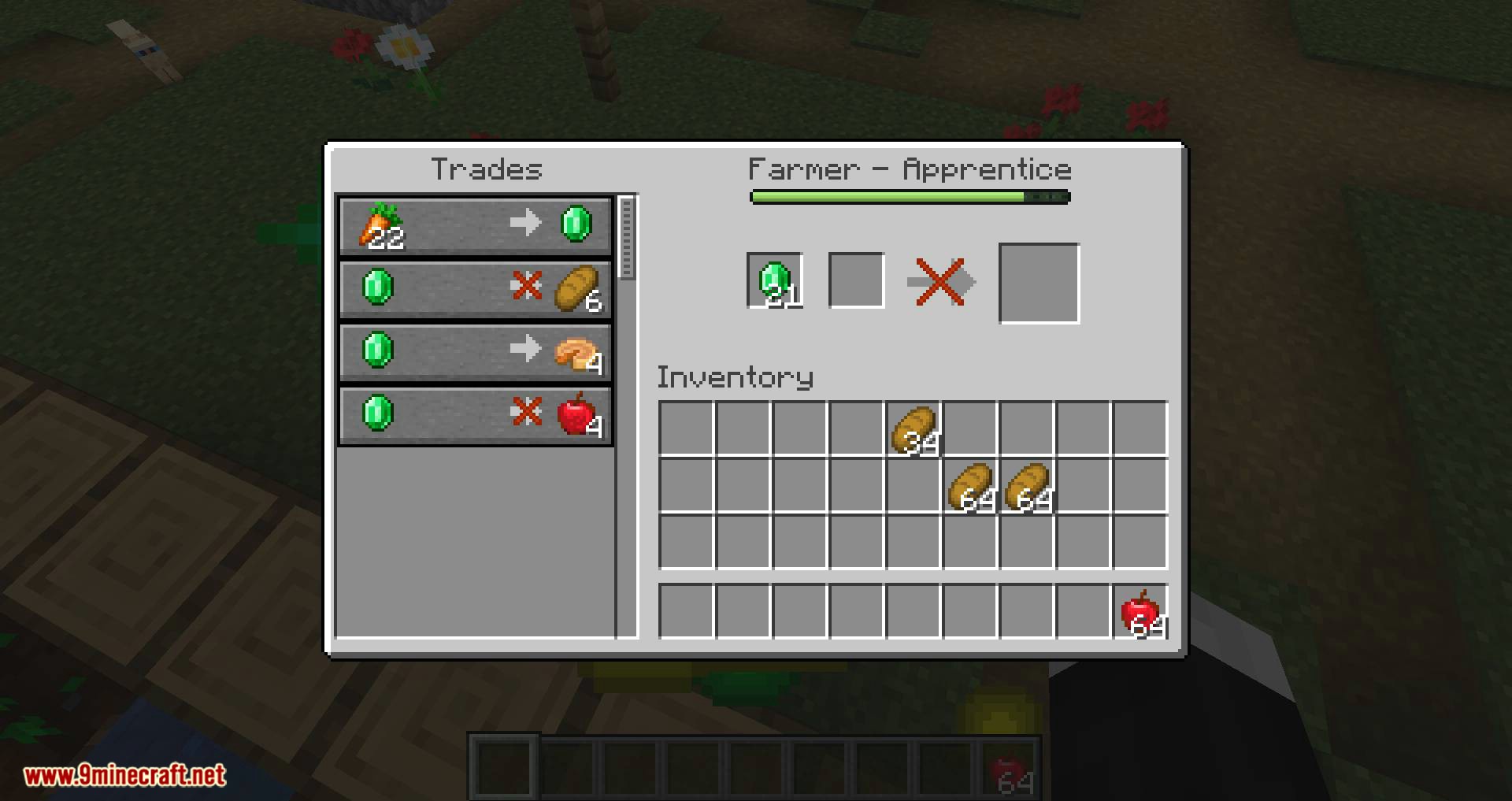 EasierVillagerTrading mod for minecraft 06