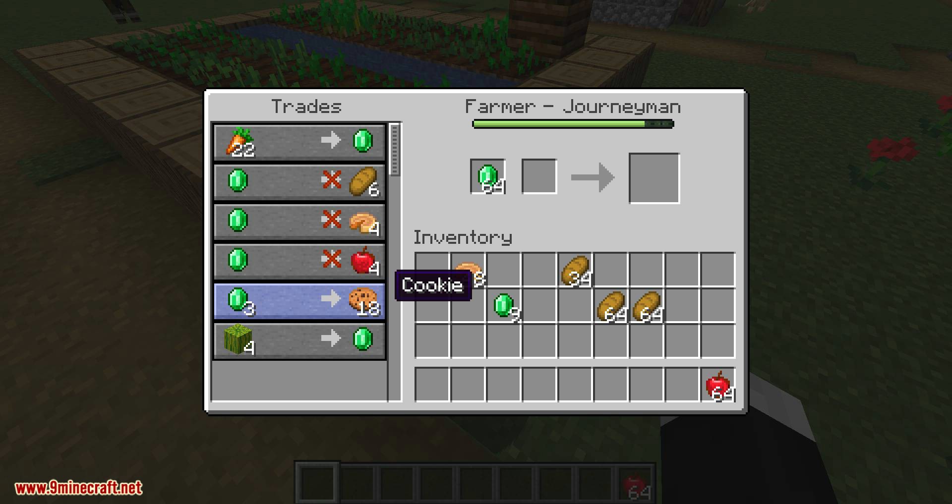 EasierVillagerTrading mod for minecraft 07