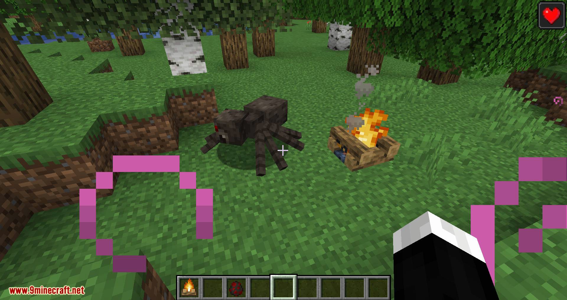 Healing Campfire mod for minecraft 07