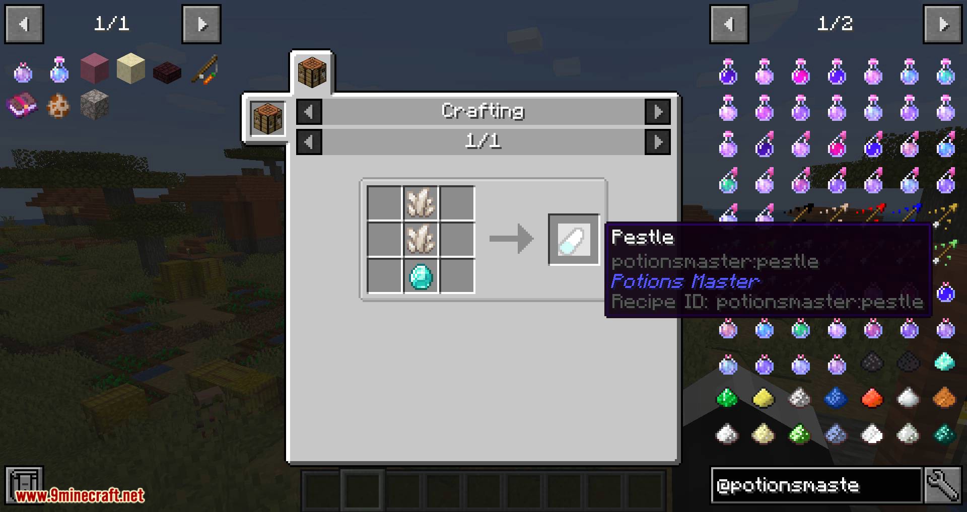 Potions Master mod for minecraft 01